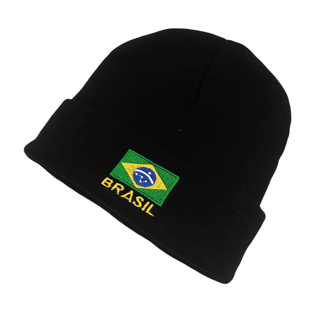 Bonnet tricoté unisexe avec mo - Beanie Cuffed Knit avis et prix