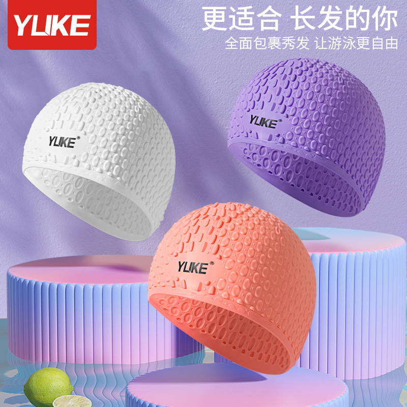 Bonnet de bain en caoutchouc d - Swim Hat Silicone avis et prix