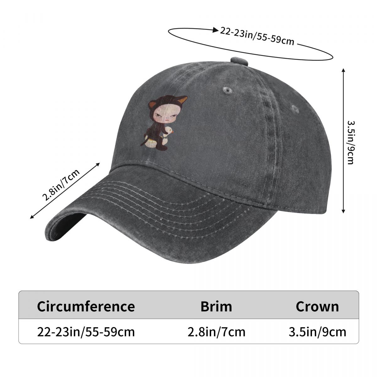 Casquette de Baseball Délavée  - Golf Cap Dad avis et prix
